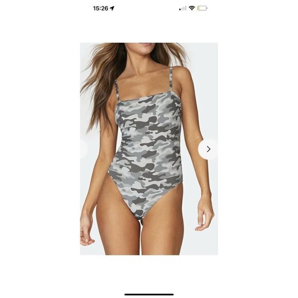 Spiritual Gangster NWTS Camo Selena Bodysuit Or Swimsuit (B) - Picture 3 of 12